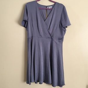 Express Light Blue Lavender Dress